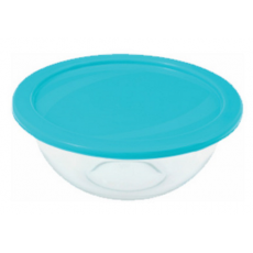 Marinex Mixing Bowl with plastic coloured lid 1.5 Litre 